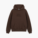 Brązowa bluza z kapturem 3D Muala