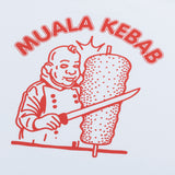 Biała koszulka MUALA KEBAB