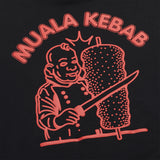 Czarna bluza z kapturem MUALA KEBAB