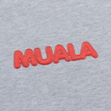 Szara bluza z kapturem MUALA KEBAB